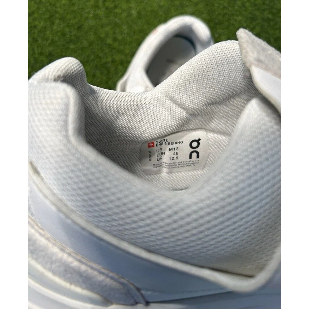 ON The Roger Clubhouse 'White Sand' Men’s Size 13 Tennis Pickleball Shoe 4899144